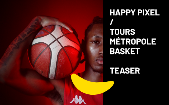 Partenariat vidéo avec le Tours Métropole Basket : Happy Pixel signe pour une 7ᵉ saison